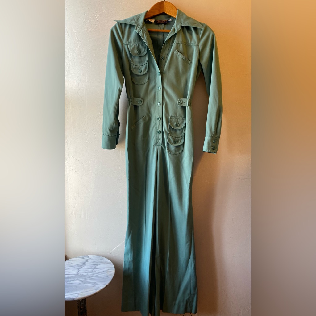 Rare Vintage 1970s Jumpsuit By Whip O Will